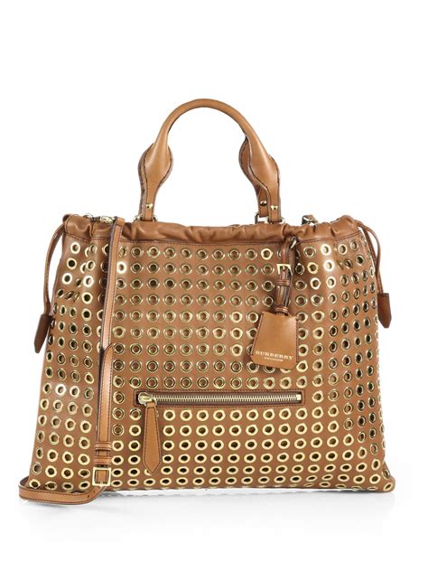 burberry big crush eyelet bag|Women's Burberry Handbags .